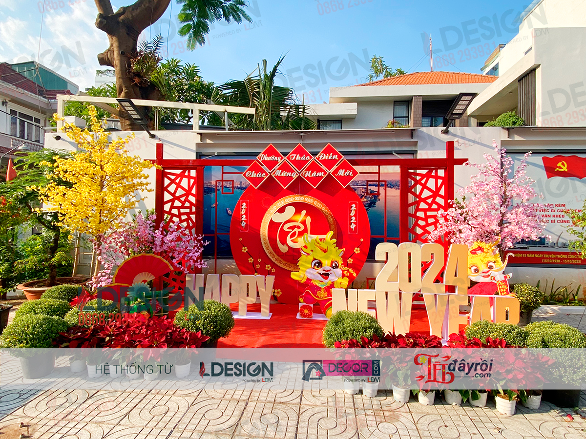 Tểu cảnh Tết tại công viên Uỷ Ban Phường Thảo Điền - Quận 2